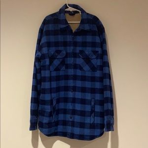 Fleece lined shirt